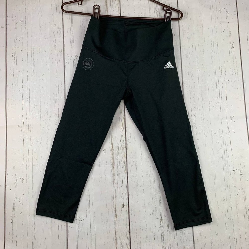 Atlanta Hawks NBA Adidas Small Black Sweatpants New Women